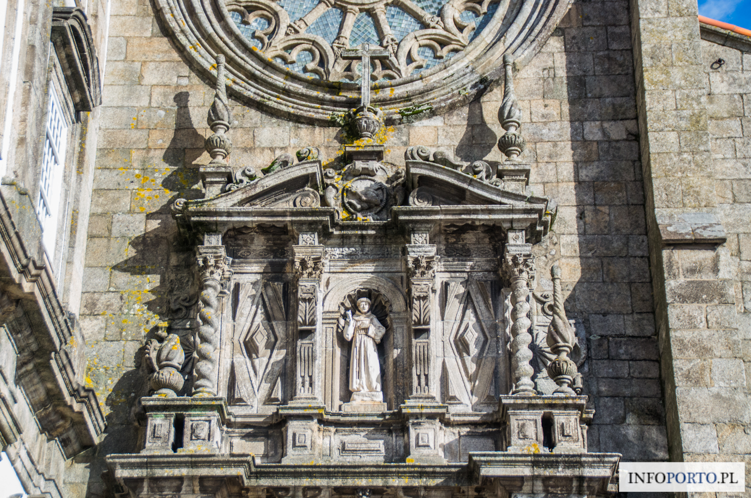 Porto Kościół św. Franciszka w Porto Igreja de Sao Francisco Muzeum Gotyk Najciekawsze Kościoły Franciszkanie Zakon Zdjęcia Fotografie Photos Portugalia Przewodnik